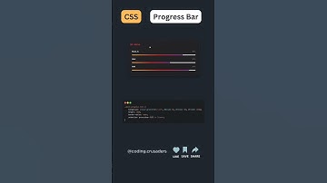 Responsive Progress Bar Using HTML CSS   Cool Animation   Source Code Available in Codepen Link in b