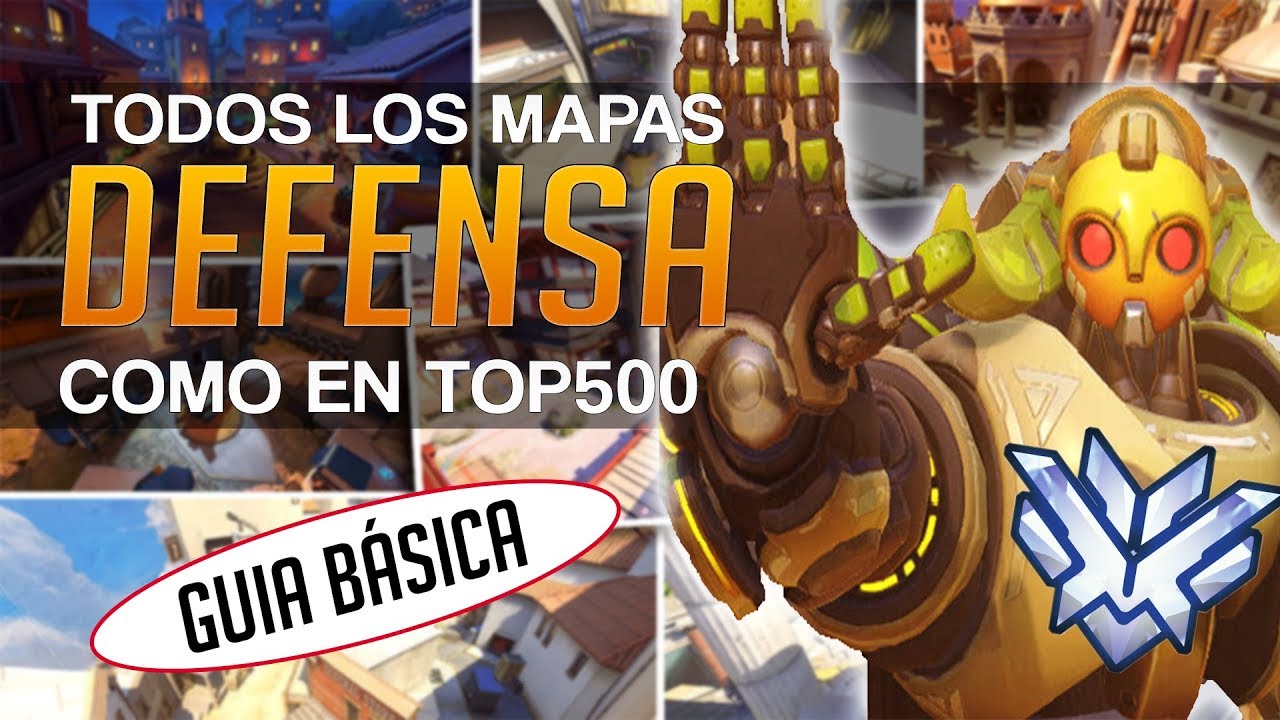 1 DEFENSA PARA CADA MAPA de OVERWATCH - ¡Defiende como un Top500 ...