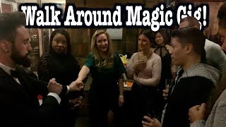 NYC Walk Around Magic at a Gig!