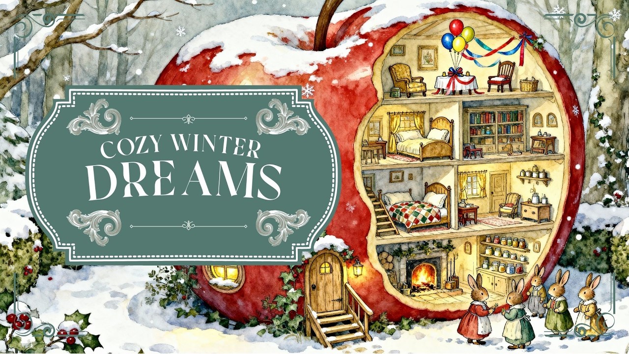 Restful Winter Storybook Music | Cozy Animal Homes, Gentle Magic & Quiet Dreams
