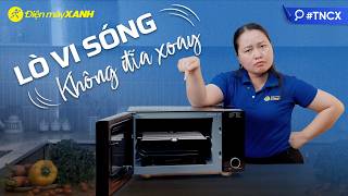 LÒ VI SÓNG không đĩa xoay mới lạ #TNCX