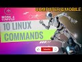 KALI LINUX #10 COMMANDS FOR#video  THE LEARNERS AND ADVANCED TO#and  (COMPUTER AND MOBILE)