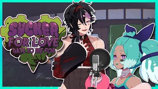 playing an eldritch dating sim with my bf for valentines day