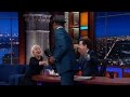 Helen Mirren Carnival Barks Jon Batiste (And Kisses Stephen Again)