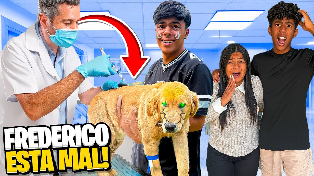 FREDERICO FOI PARAR NO HOSPITAL DEPOIS DO VENEN0!😢 *foi o clone do mal