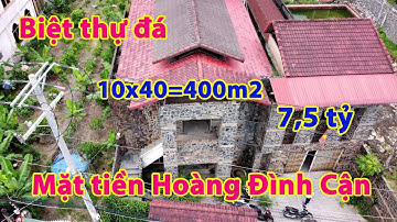 Bán biệt thự đá đường hoàng đình cận 10x40 phước tân giá 7,5 tỷ