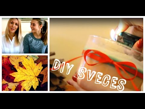 DIY: Kā pagatavot sveces | Konfektes