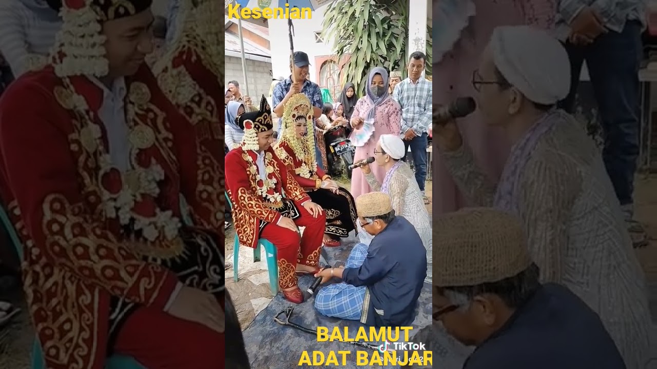 ini namanya balamut adat kesenian orang BANJAR