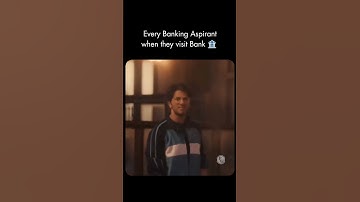 Every Banking Aspirants when They Visit Bank 😇 #bankingwallah #pw #ytshorts