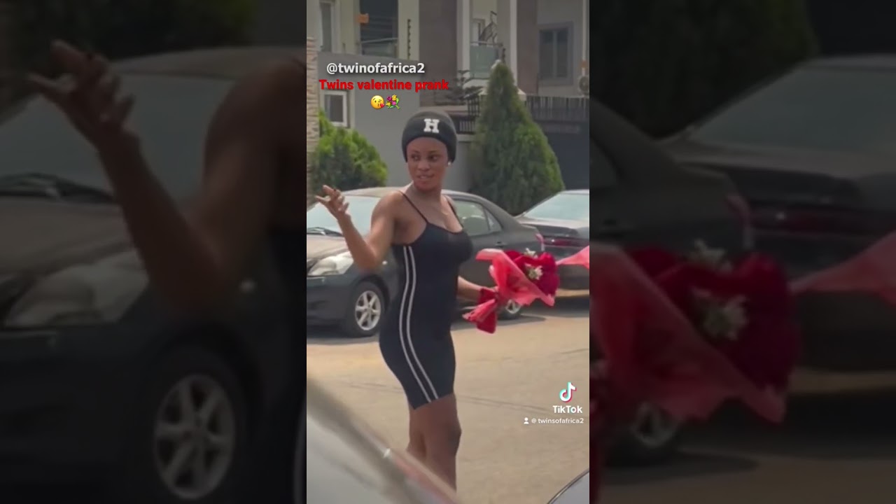 Twins Valentine prank 😘💐 