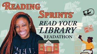 ✨ Reading Sprints: Read Your Library Readathon | April 22nd @ 10pm EDT ✨
