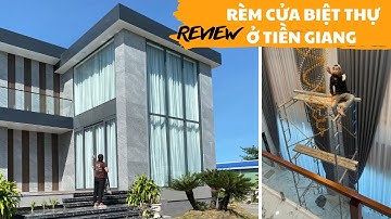 Hoàn thiện thi công rèm cửa thông tầng tự động