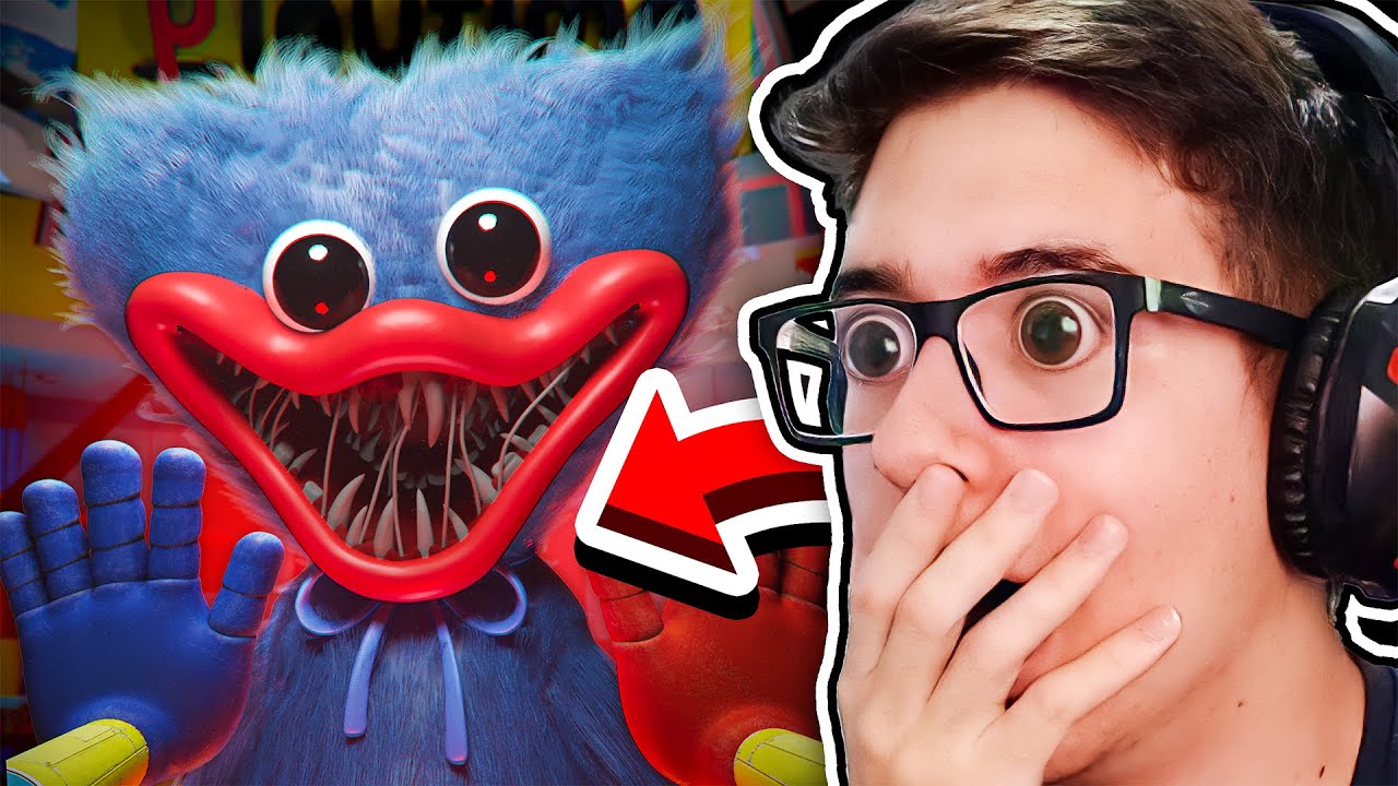 HUGGY, O BRINQUEDO QUE GANHOU VIDA! (Poppy Playtime)