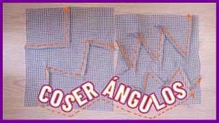 🧵 Aprende a Coser Piezas con Esquinas y Ángulos: Resultado Profesional 🙌