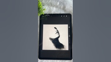 Create a Procreate Brush with me from oil pastels ❤️✨ #shorts #tutorial