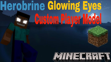 How to get Herobrine Glowing Eyes in Minecraft #viralvideo2023 #minecraft