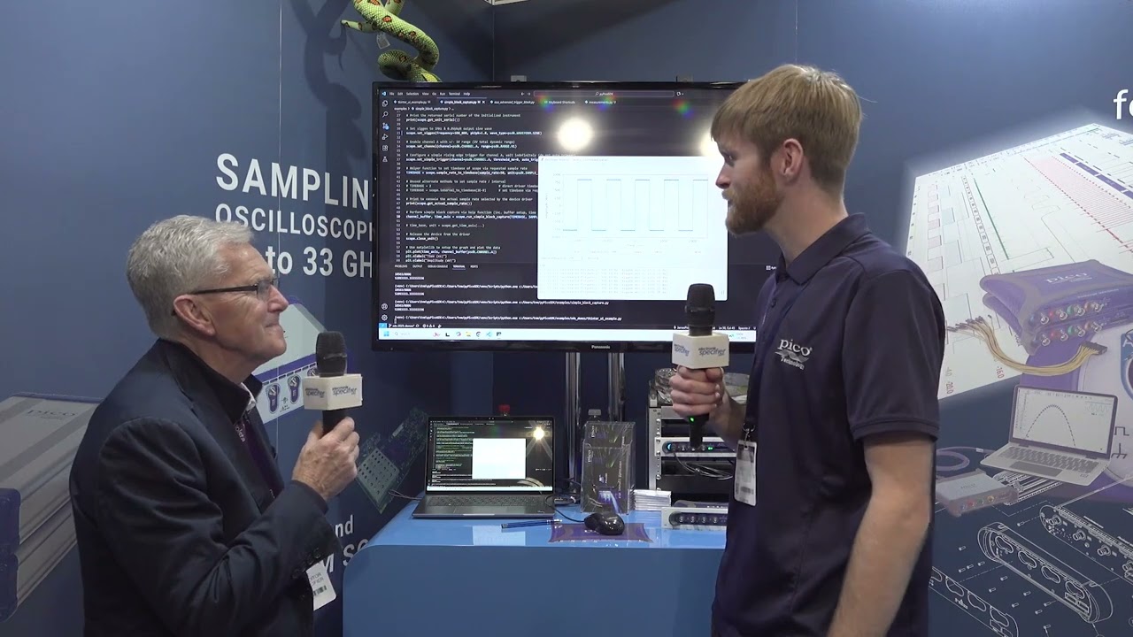 Electronic Specifier at Engineering Design Show 2025 with Pico Technology