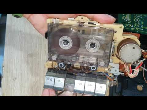 Video Một lỗi lạ ở cơ băng đài cassette Sony cfs 1010s - youtube