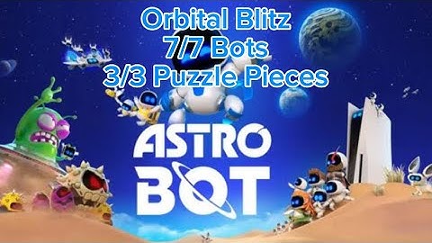 Orbital Blitz - All Bots and Puzzle Pieces - Astro Bot