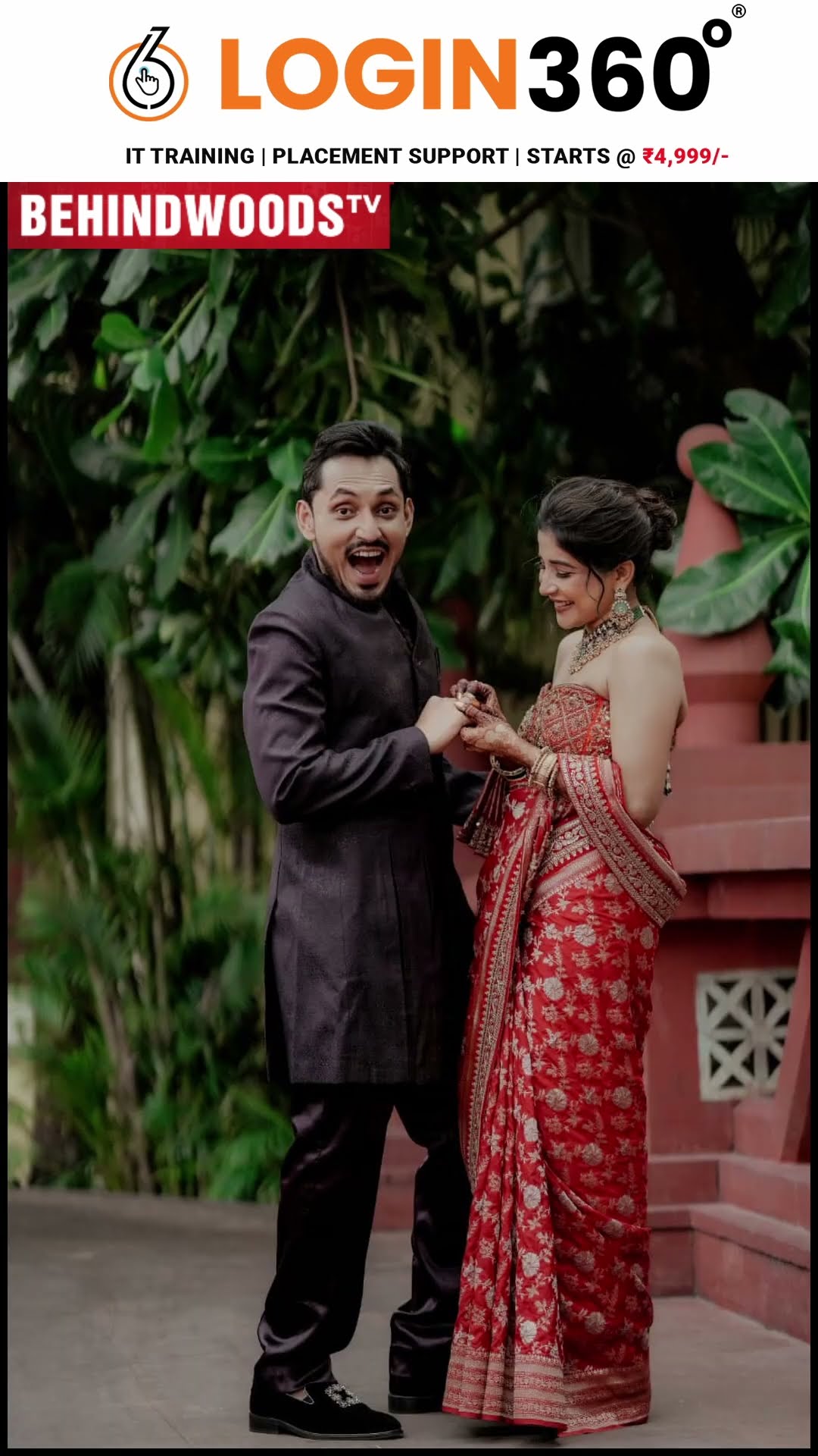 Sakshi Agarwal Wedding ? 'ஜோடி பொருத்தம் களை கட்டுதே..' ? Cute Video