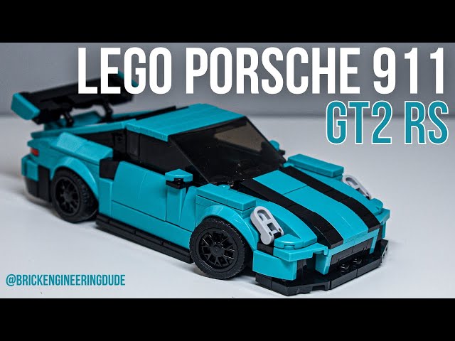 LEGO Porsche 911 GT2 RS  Speed Champions MOC 
