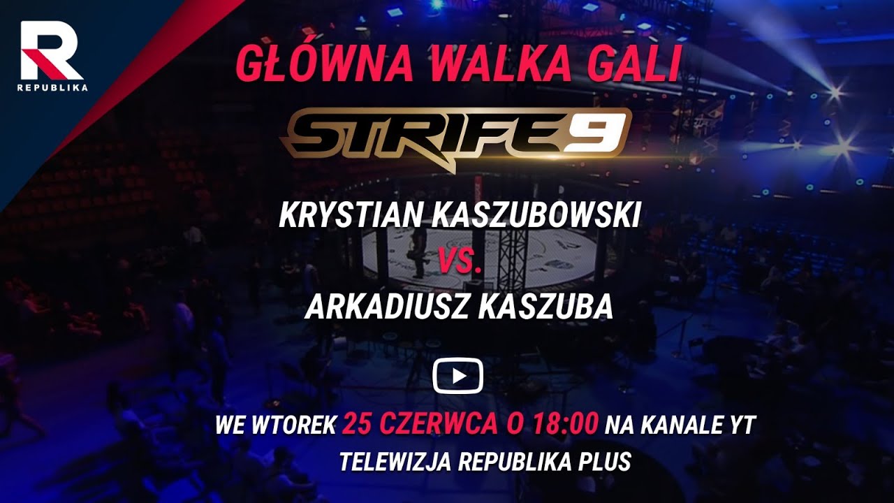 Walka wieczoru Krystian Kaszubowski vs. Arkadiusz Kaszuba GALA STRIFE 9 MMA 🥊