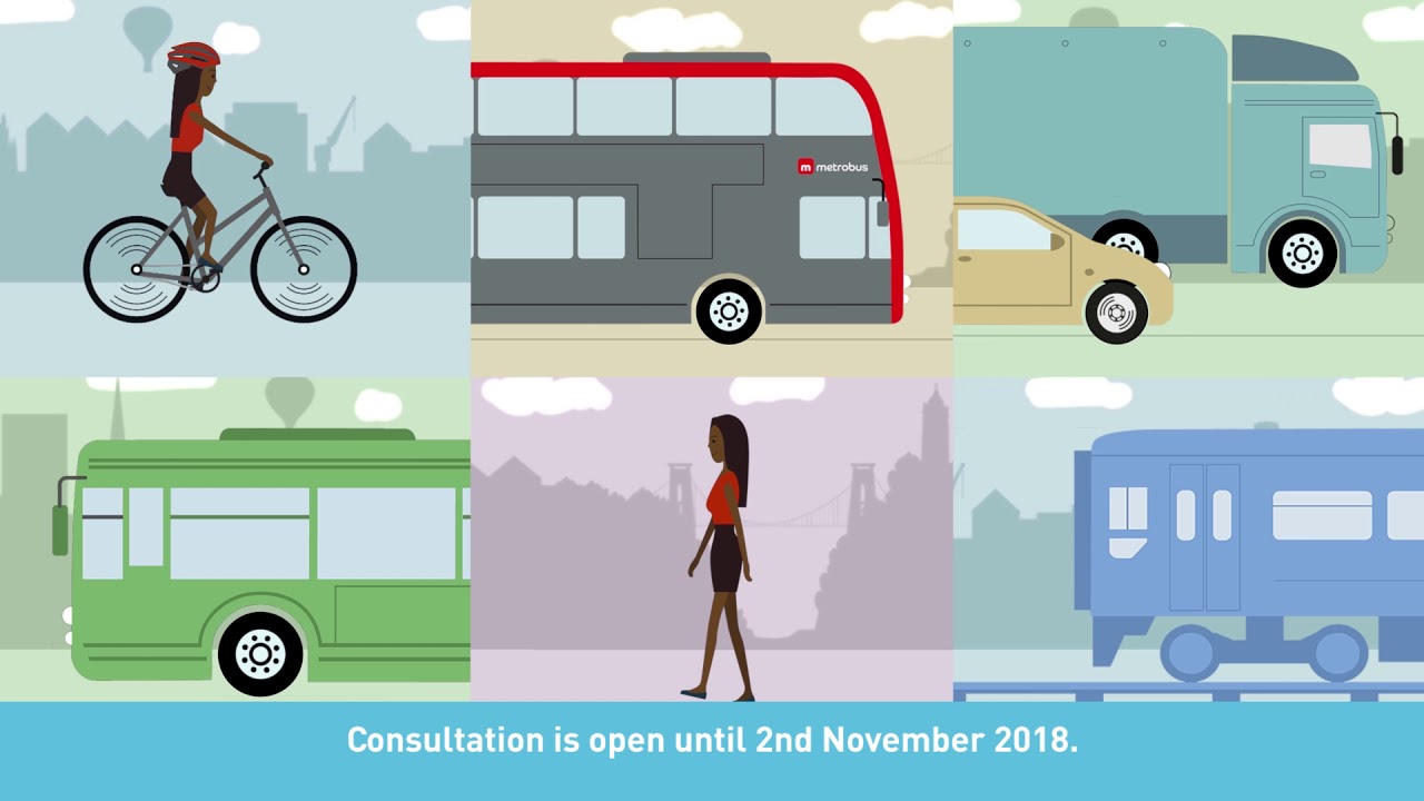 Bristol Transport Strategy consultation 2018 YouTube
