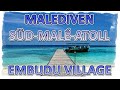 Malediven Embudu Village / Süd Male Atoll - Traumhafte Barfuß Insel im indischen Ozean mit Hausriff