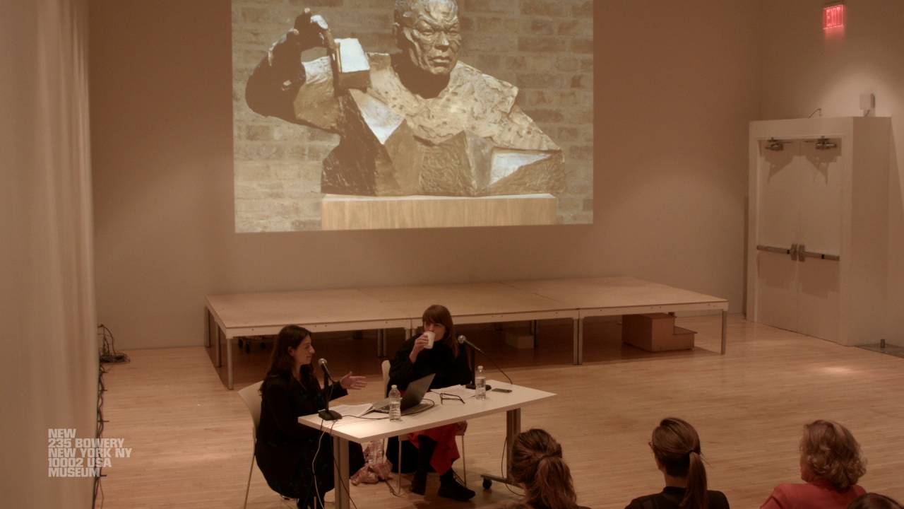 Goshka Macuga in Conversation with Margot Norton museums in london