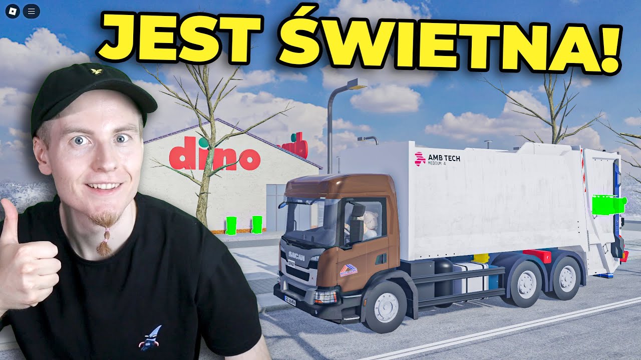 KUPIŁEM NAJDROŻSZĄ ŚMIECIARKĘ w PCD - Hogaty i NPC w Roblox - Polish Car Driving