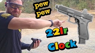 Advantage Arms Glock 22lr Conversion Kit review 19-23 G4-G5. Reliability-Function Test. Glock 49