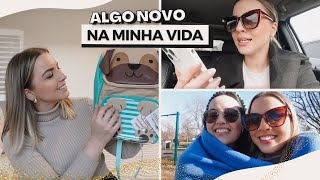 Comecei a trabalhar com algo novo! Comprinhas, passeio, amigos e mais...