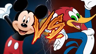 Mickey Mouse Vs Pica Pau