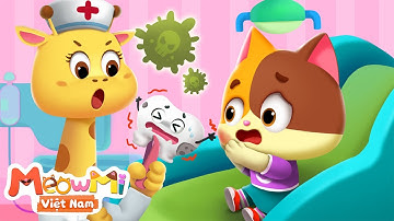 Đi khám nha khoa không đáng sợ | Mimi  đi khám răng | Nhạc thiếu nhi | MeowMi Gia đình những chú mèo