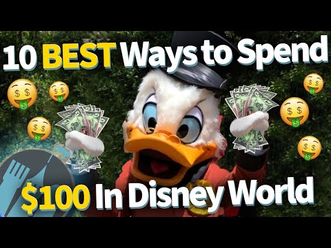 The BEST Ways To Spend $100 In Disney World!