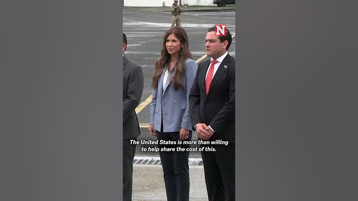 Kristi Noem Thanks Panama President For Repatriation Flights