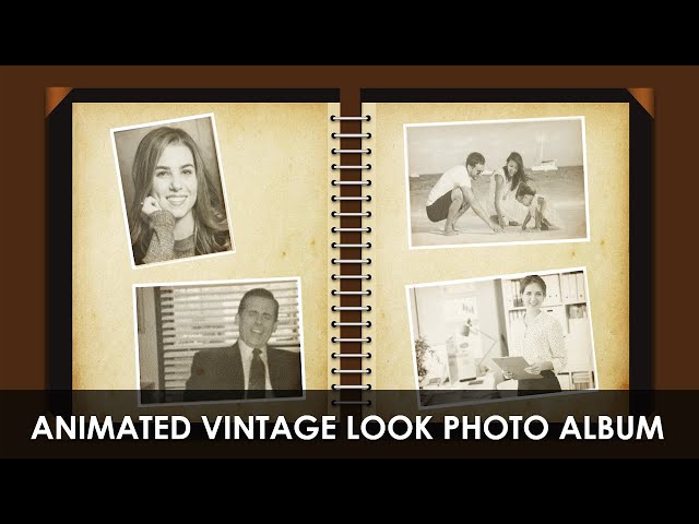 Animated Book Style Vintage Look Photo album Template in PowerPoint - YouTube animated-book-style-vintage-look-photo-album-template-in-powerpoint-youtube