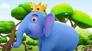 हथ रज कह चल - Hathi Raja Kahan Chale Hindi Poem For Kids Kaku Rhymes Hathi Raja Kids Song