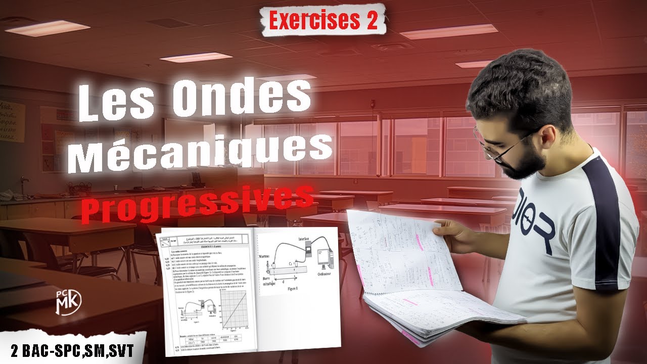 Les Ondes Mécaniques Progressives (Exercices 2 ) 2Bac .