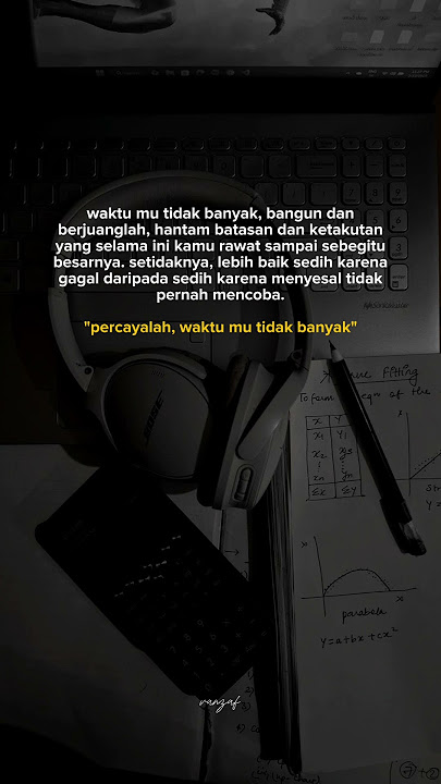 WAKTU MU TIDAK BANYAK || #motivation #selfimprovement #storykatakata #shortyoutubevideo