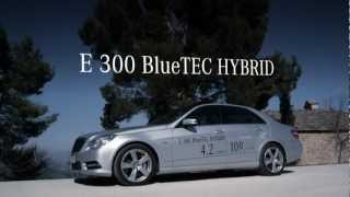 Mercedes-Benz E300 BlueTEC Hybrid Trailer 2012