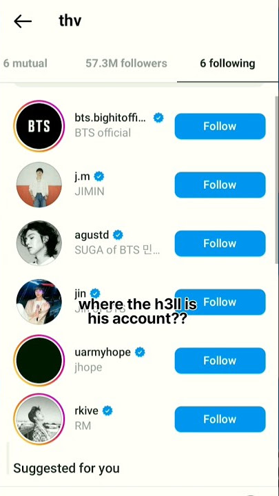 jungkook deleted his Instagram account😨