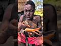 All the tribals enjoy eating meat.