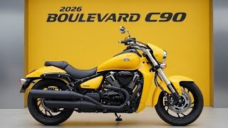 2026 Suzuki Boulevard C90 Review –Power, Comfort & Classic Style2026 Suzuki Boulevard C90 First Look