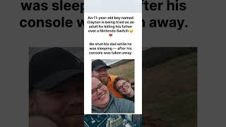 11-year-old charged as adult for killing father over Nintendo Switch confiscation 🎮😔 | #shorts
