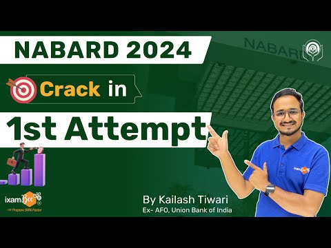 Target NABARD 2024 || Crack in 1st Attempt || By Kailash Sir