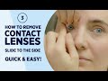 Slide To The Side: How To Take Out Contacts