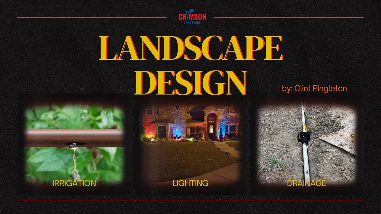 Addison Ranch Style Landscape Design v1 - YouTube