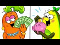 RICH STUDENT VS POOR STUDENT || Funny Differences by Avocado Couple