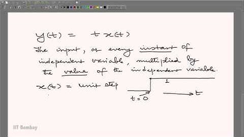 EE210x S106 Homogeneity Examples Shift invariance Definition IIT Bombay Hindi